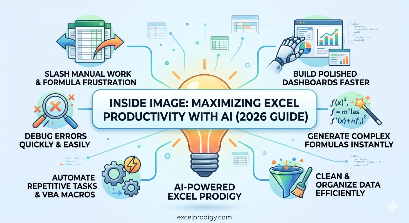 ChatGPT for Excel 2026: Boost Productivity 10x with AI Excel Skills