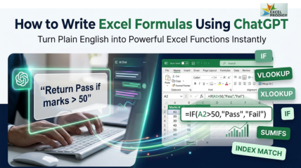 How to Write Excel Formulas Using ChatGPT