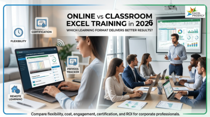 Online vs Classroom Excel Training in 2026
